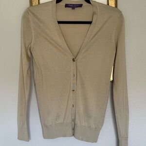 Ralph Lauren Purple Label Silk Cardigan